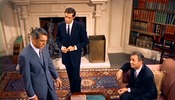 North by Northwest (1959)Cary Grant, James Mason, Martin Landau and camera above